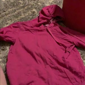 Pink hoodie